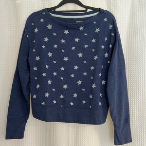 Reebok cropped sweatshirt